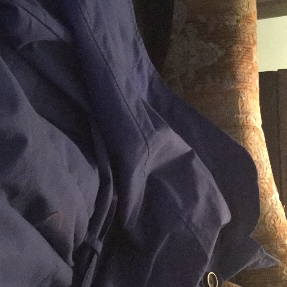 Blue raincoat - Picture 2 of 3